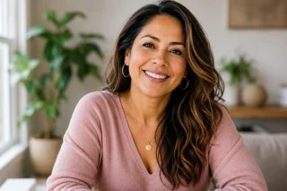 smiling woman